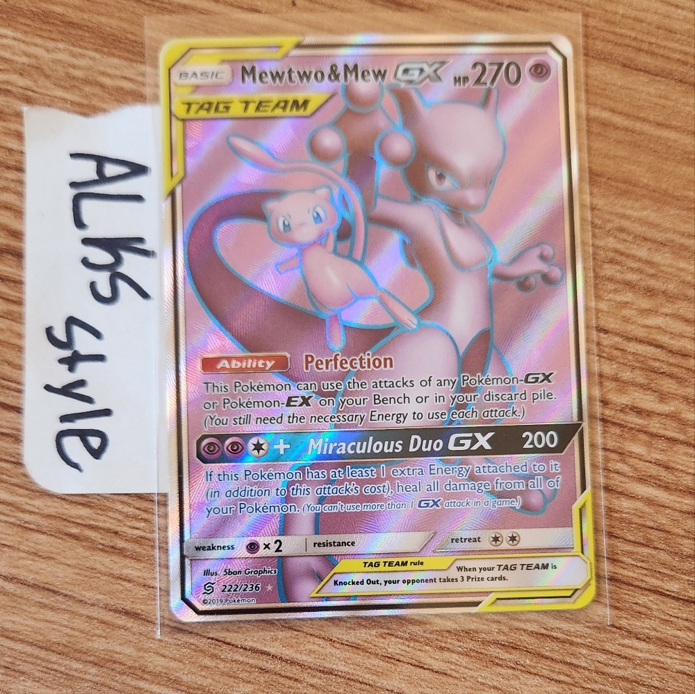 Mewtwo & Mew GX 222/236